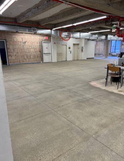 commercial area with professionally polished floors